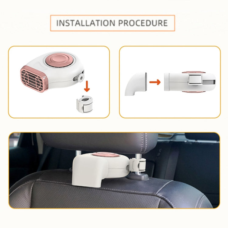 Portable Car Dashboard + Seat Hanging Electric Heater Winter Defroster, 12V, 24V