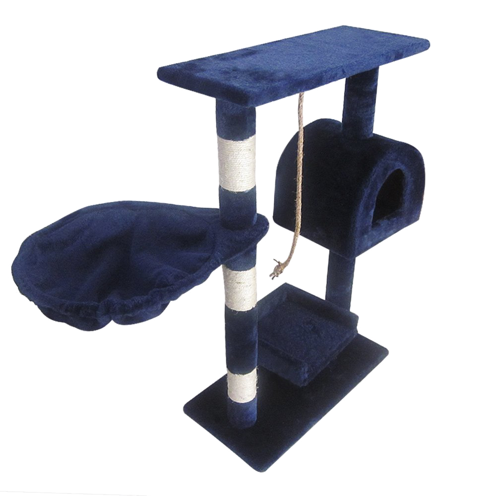 Leopet Kbm001 2grau Cat Tree Scratching Post Kitten Climbing Excercise