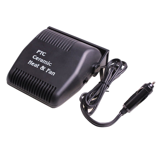 DC 12V 150W Cold and Warm Dual Use Car Auto Vehicle Electronic Heater Fan Car Heaters Windshield Defroster Car Electric Heater Heating Windshield Defroster Demister, Cable Length: 120cm, 150W