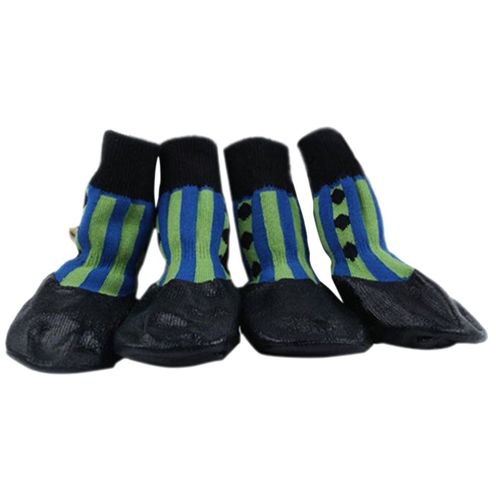Black Water Proofing Dog Boots Pet Shoes Dogs Snow Booties